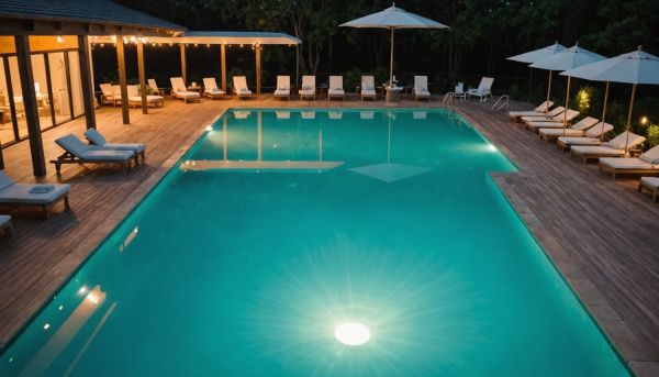 Profiter d'une grande piscine extérieure chauffée